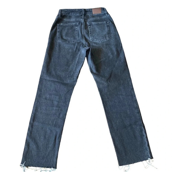 BDG Straight high Waisted straight Jeans Black washed - Picture 7 of 12